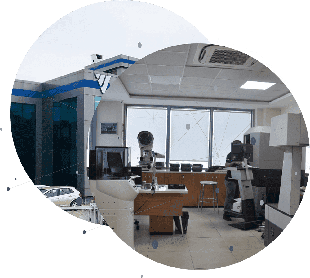 Toolex binası ve ölçüm laboratuvarı